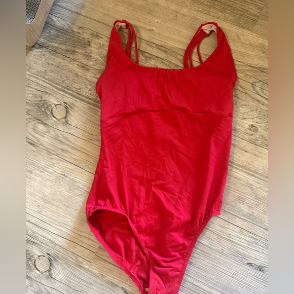 Bloch Other - Bloch Red Dancewear with Knot Detail